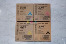 4 OEM Ricoh C5200,C5210 CMYK Pro Print Cartridges 828422, 828423, 828424, 828425 picture