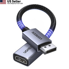 UGREEN 4K DisplayPort to HDMI Adapter, Unidirectional DP 1.2 PC Grey  picture