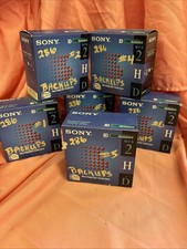 Sony 2HD Floppy Diskettes IBM Formatted 1.44 MB 3.5 Inch 6 Boxes Used Backups picture