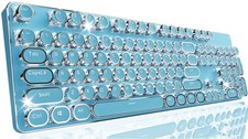 EWEADN TK950 Typewriter Keyboard Wireless Mechanical Keyboard, 104 Keys Aesth... picture
