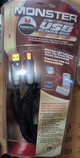 4 New Monster Ultimate Performance 7ft USB cable w/ Power indicator  picture