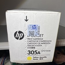 HP CE412A Genuine Toner Cartridge HP 305A Yellow Toner Amarillo - NEW Sealed picture