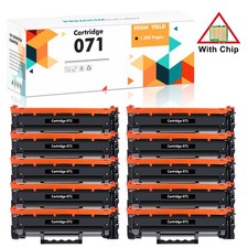 10x CRG-071 Toner Cartridge for Canon 071 imageCLASS Mf273dw MF272dw LBP121dn picture