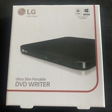 LG GP55EX70 Ultra Slim Portable DVD Writer with M-DISC Support - Black picture