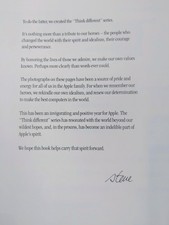 Apple 1998 The Year of Thinking Different Book Steve Jobs Employee Flint Center picture