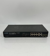 Planet Networking FGSD-1022P 8-Port 10/100Mbps + 2 Gigabit Managed PoE Switch picture