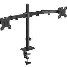 Dual Monitor Arm Desk Mount Ultrawide 38 Inch Max 22lbs Each 15.75 Pole picture