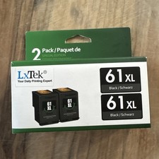 LxTek Ink Cartridge Replacement 2 pack 61XL Brand New picture