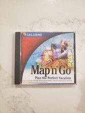 DeLorme Map 'n' Go Version 5.0 (PC, 1999) TESTED WORKING picture