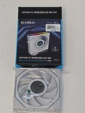 Lian Li Uni Fan TL Wireless LCD 120 - WHITE - 1 Pack - FAN ONLY  (Read)  picture