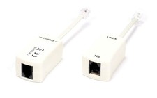 DSL Phone Line Filter | 2 Pack | Ivory | Reduce Digital Noise Caused By DSL Line picture