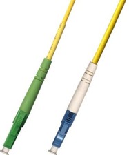 5M Singlemode Simplex Fiber Optic Cable 9/125 LC APC UPC Patch Cable Patch Cord picture