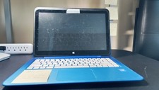 hp stream 13-c002dx touchscreen, used, blue, weathered surface picture