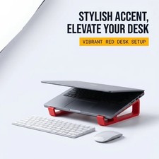 2Pcs Portable Laptop Stand for Desk – Compact Notebook Holder for Home, Office & picture