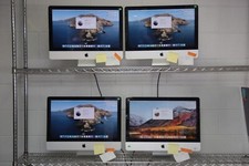 LOT 4x Apple iMac 21.5' 2013 Core i5 i7 8gb 16gb Iris SSD HDD GLASS CHIPS L3 picture
