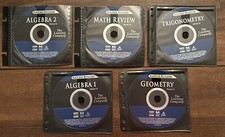 Vintage Success Builder Math Review Algebra PC CD-ROM Lot Of 5 Learning Company picture