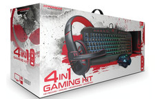 HyperGear Pro Gaming Series 4-in-1 Gaming Kit Keyboard Headphones Mouse Mousepad picture