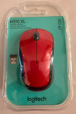 Logitech M310 XL Wireless Mouse Red Top Shell NEW/SEALED picture