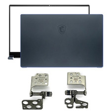 LCD Back Cover+Front Bezel+Hinges For MSI Prestige15 P15 MS-16S3 MS-16S6 15.6in picture