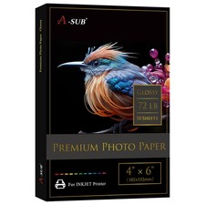 Lot A-SUB Premium Inkjet Glossy Photo Paper 72lb - 4x6 5x7 8.5x11 11x17 13x19 picture