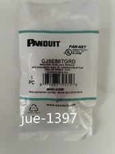 Panduit CAT5e Network Module CJ5E88TGRD BOX OF 50.  for DHL/fedex picture