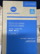 Konica Minolta TNP79C Cyan Toner Cartridge AAJW430 C4050i C3350i Genuine OEM picture