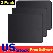 3X Non-Slip Mouse Pad Stitched Edge PC Laptop For Computer PC Gaming Rubber Base picture