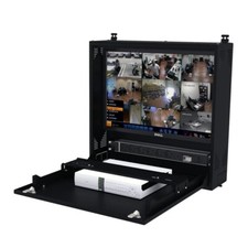 STURDX Wall Mount DVR Enclosure & Network Equipment Cabinet 1U Adjustable picture