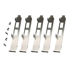 Full Height Bracket for Mellanox CX354A MCX354A-FCBT MHQH29B-XT with Screws  5PC picture
