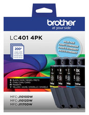Brother Genuine LC4014PKS Standard Yield 4-Pack Ink Cartridges picture