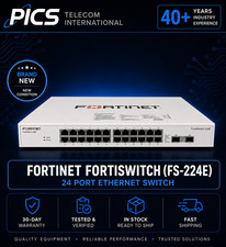 Fortinet FortiSwitch (FS-224E) 24 Port Ethernet Switch picture
