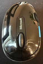 Microsoft Sculpt Comfort Mouse 2.4 Ghz #1557 w/ 4-Way Scrolling - Tested & Works picture