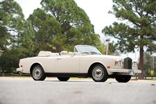 Cars rolls royce corniche iii convertible Desk Mat Stitched picture