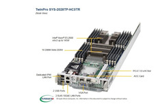 Supermicro PIO-228TP-HC0T-NODE RMA node for 2028/6028tp-HC0TR NS K picture