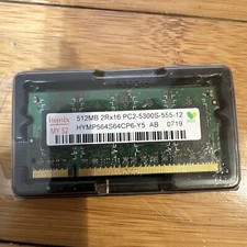 HYMP564S64CP6-Y5 OEM HYNIX LAPTOP MEMORY 512MB DDR2 PC2-5300(CA68) picture