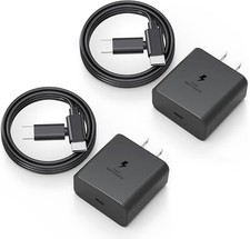 2Pack 45W 20V USB C Fast Charging Block For Galaxy S21+/ S21/ S21 Ultra/ S21 FE picture