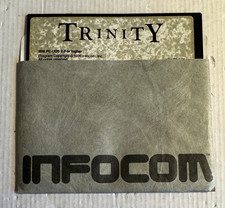 Trinity Infocom 1986 IBM PC-DOS Floppy Disk + Sleeve picture