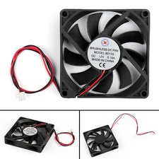 1Pcs DC Brushless Cooling PC Computer Fan 12V 8015s 80x80x15mm 0.16A 2 Pin Wire picture