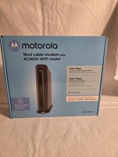 Motorola MG7540 Cable Modem Router AC1600 WiFi DOCSIS 3.0 16x4 w/ Box picture