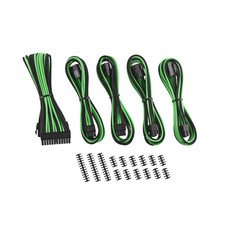 8+8 Series Classic Modmesh Sleeved Cable Extension Kit (Black + Light Green) picture