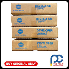 Konica Minolta Developer DV614 CMYK & DV614C DV614M DV614Y DV614K picture