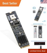 Efficient M.2 NVMe to USB 3.2 Converter'' picture