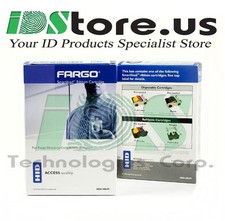 Fargo 45140 Full Color Ribbon YMCKO 300 prints DTC4000/DTC4250e - Replaces 45100 picture