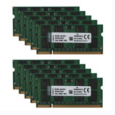 Kingston 10X 2GB PC2 6400S 2RX8 DDR2 800MHz Laptop Memory RAM SO-DIMM Notebook # picture