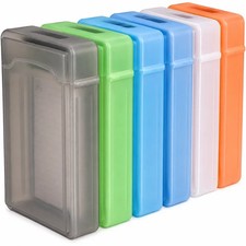 5 Pcs 3.5 Inches Hard Disk Drive Protection Storage Box Case picture
