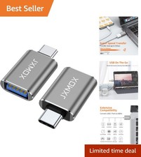 Versatile USB C to USB Adapter 2-Pack - Reversible Design, Fast Charging picture