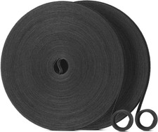 200Ft X 1/2 Inch Reusable Cable Ties - Adjustable Cord Straps Cable Management picture