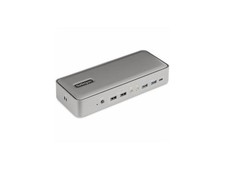 StarTech Dual-Laptop USB-C KVM Docking Station 129NUSBCKVMDOCK picture