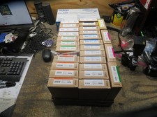 Epson Stylus Pro 4900 Lot of 28 Genuine Ink T653A T653B T6532 T6535 T6536 T6538 picture