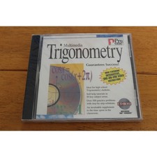 Vintage Pro One Multimedia Trigonometry CD-ROM Windows PC Educational Made USA picture